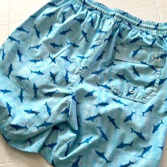 JLN Boys Wave Zone Shark Board Shorts. - Picture 3 of 6